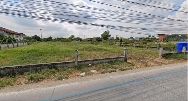 ขายที่ดิน 2 ไร่ แปลงสวย ถมแล้ว สีเหลี่ยมผืนผ้า ติดถนนสุเหร่าคลองหนึ่ง ซอย 13 บางชัน คลองสามวา กทม.